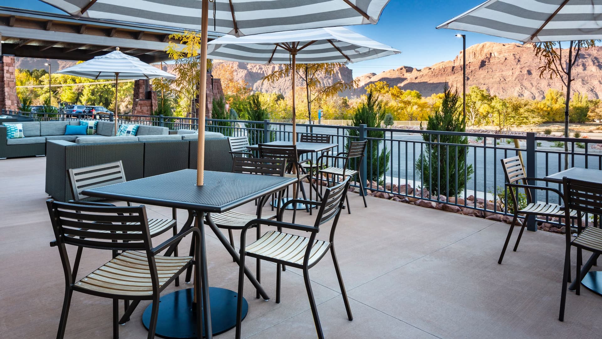 Hyatt Place Moab Patio Seating