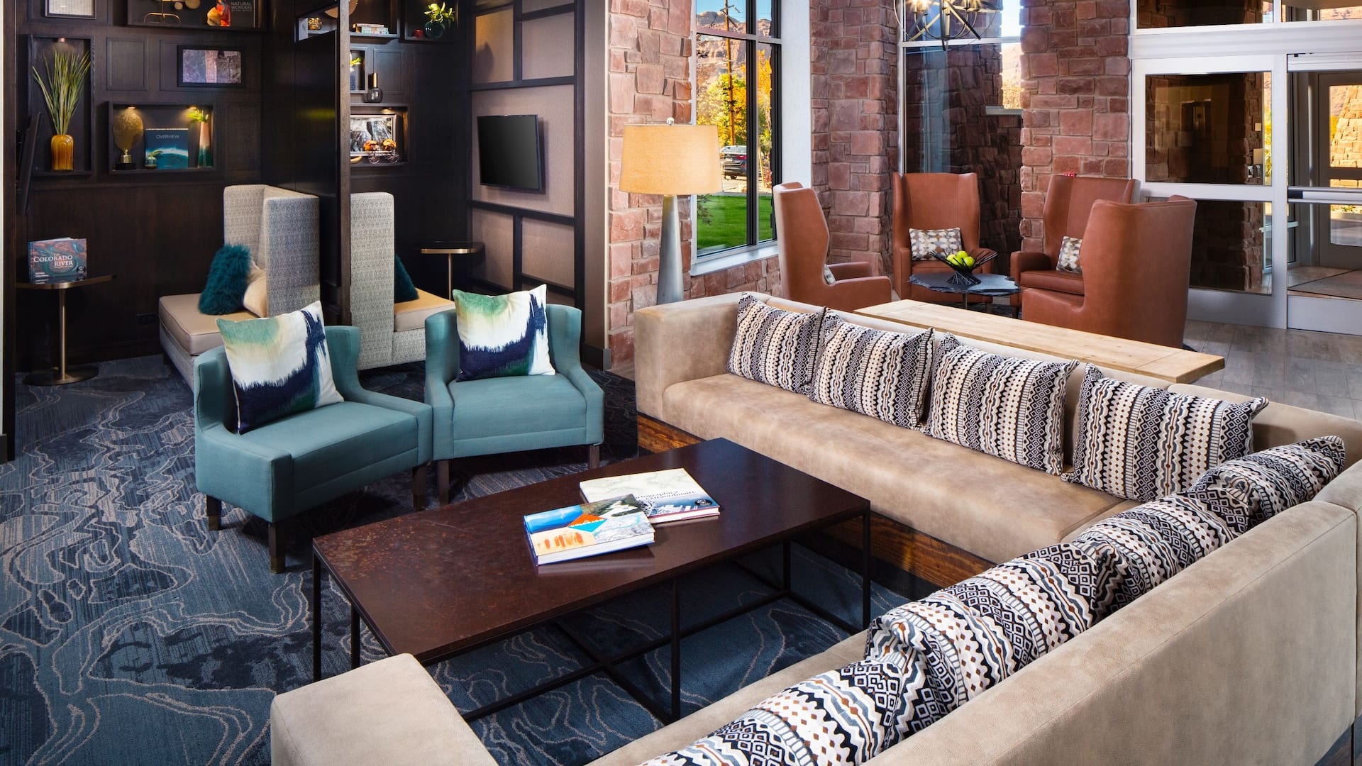 Hyatt Place Moab Library Seating