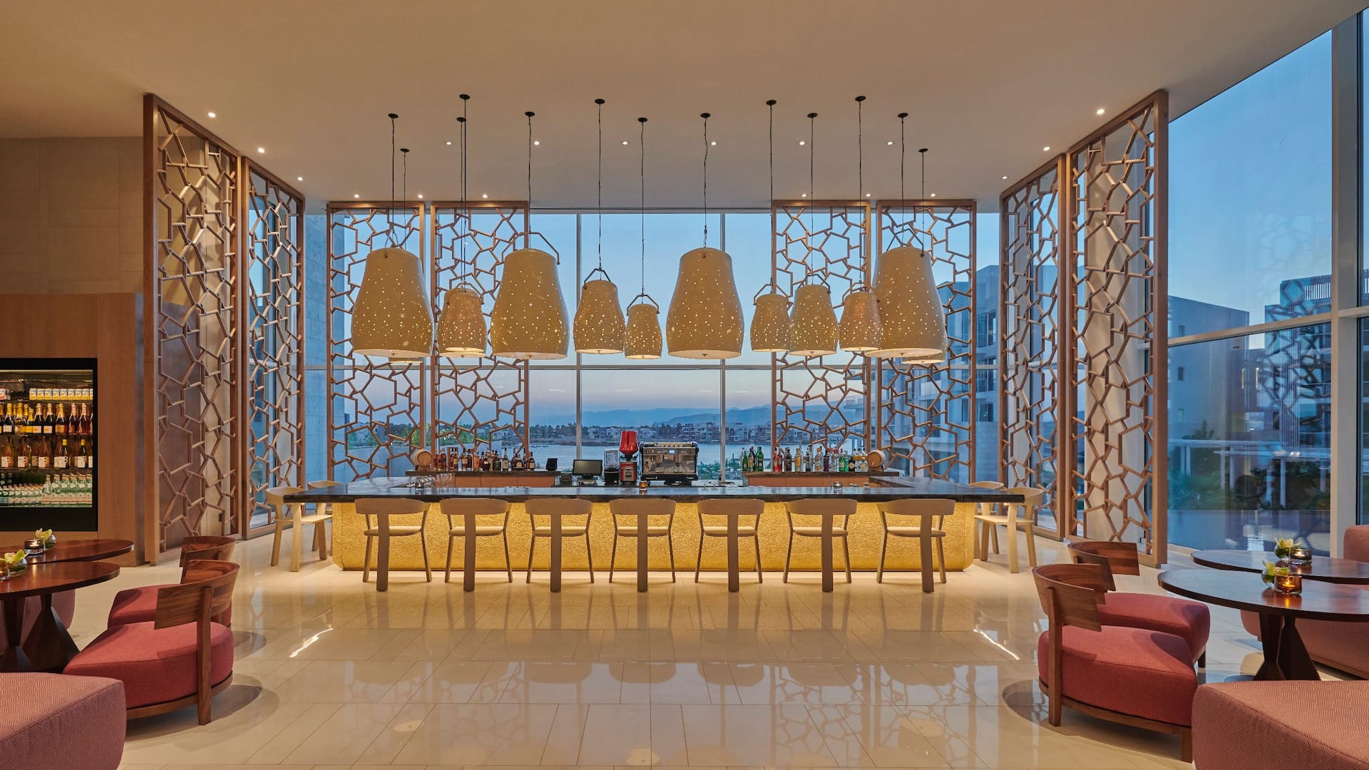 Hyatt Regency Aqaba Ayla Vista Lounge and Bar Evening