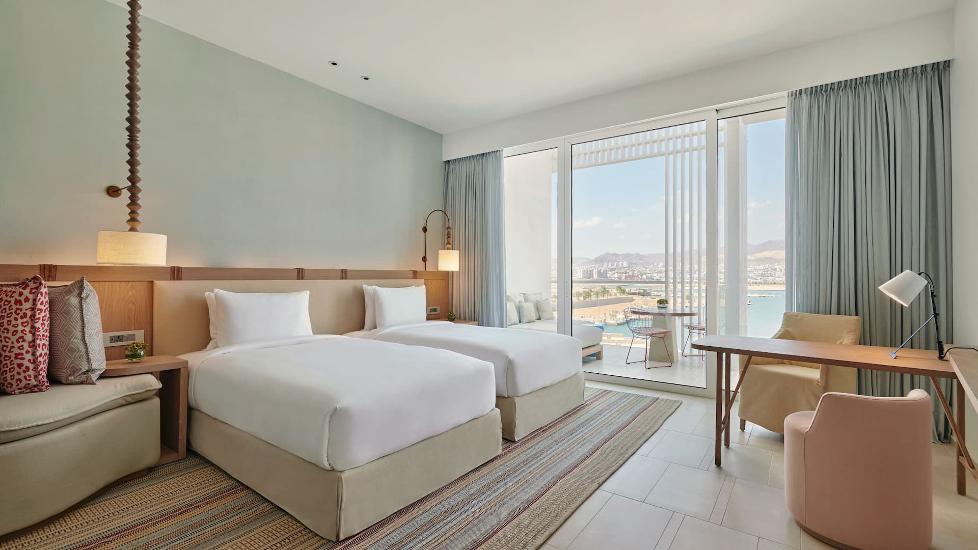 Hyatt Regency Aqaba Ayla Guest Room 2 Twin Beds