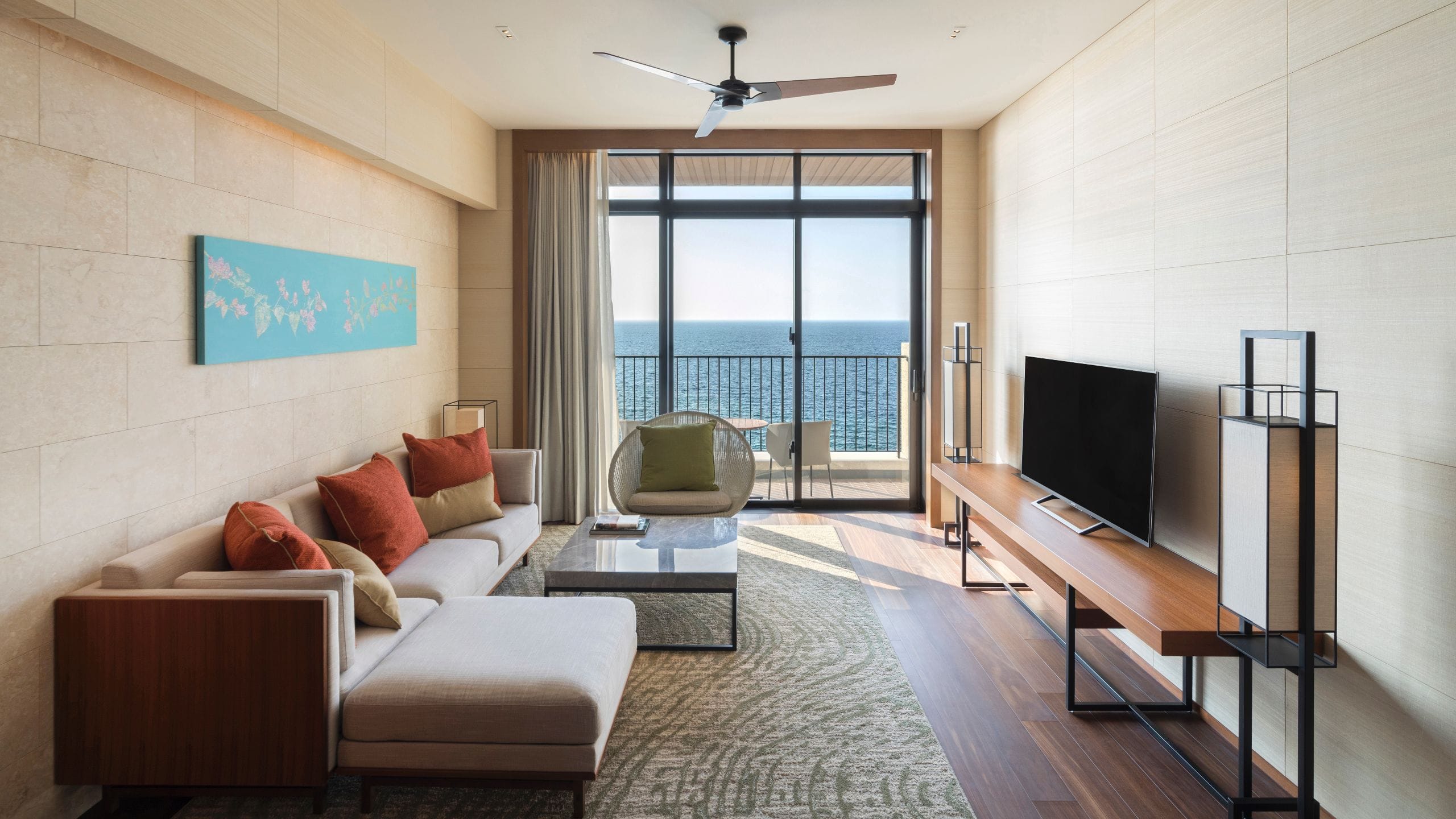 Hyatt Regency Seragaki Island, Okinawa Ocean Suite Living Room
