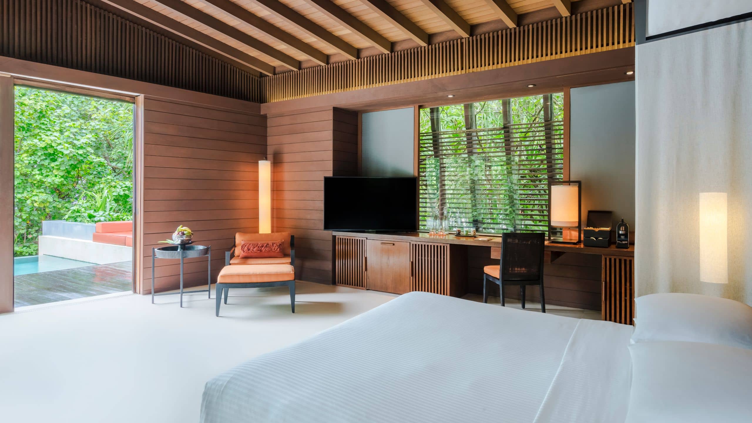 4 of 5 Park Hyatt Maldives Hadahaa Park Pool Villa Bedroom