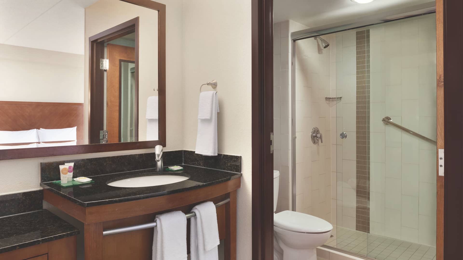 4 von 4 Hyatt Place Chicago/Hoffman Estates Guestroom Bathroom
