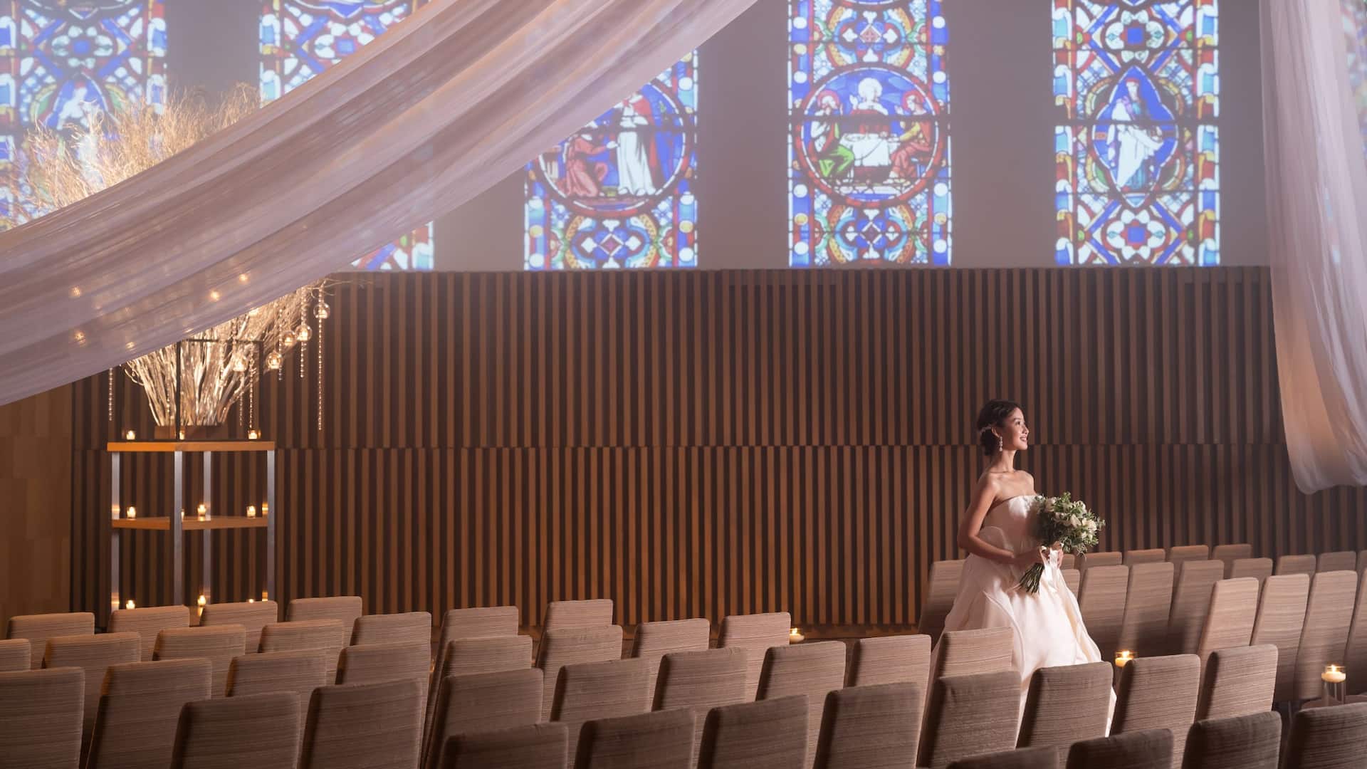 Hyatt Regency Kyoto Wedding Ballroom Bride