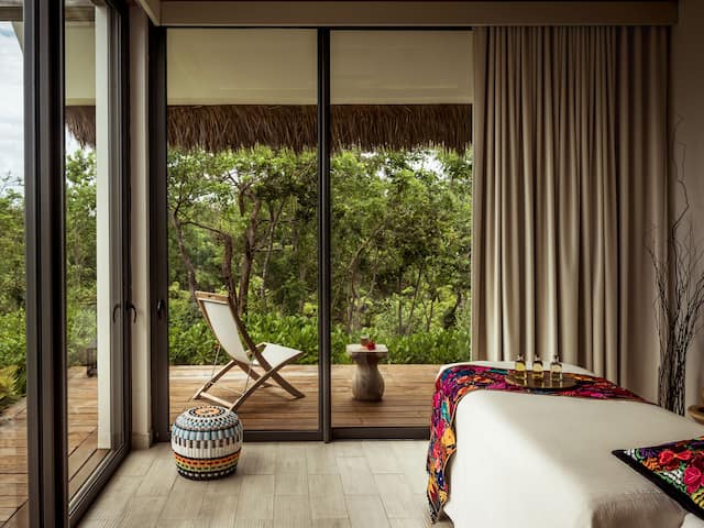cabina de spa del hotel en riviera maya