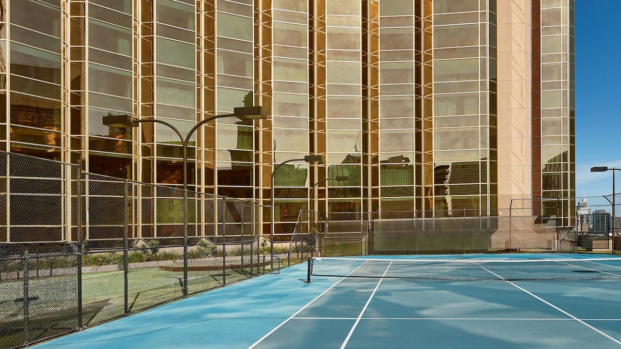 Rooftop Tennis Court City Club Health & Fitness Centre
