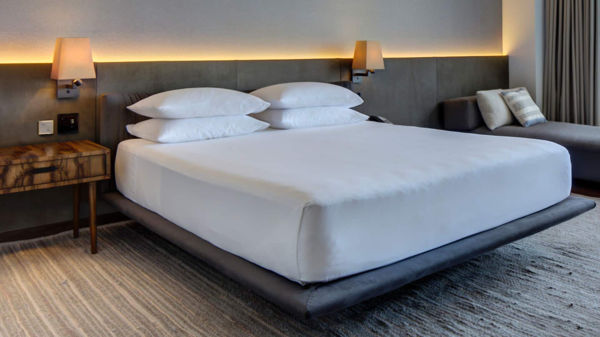第 3，共 4 Hyatt Regency Andares Guadalajara Presidential Suite Bedroom City View