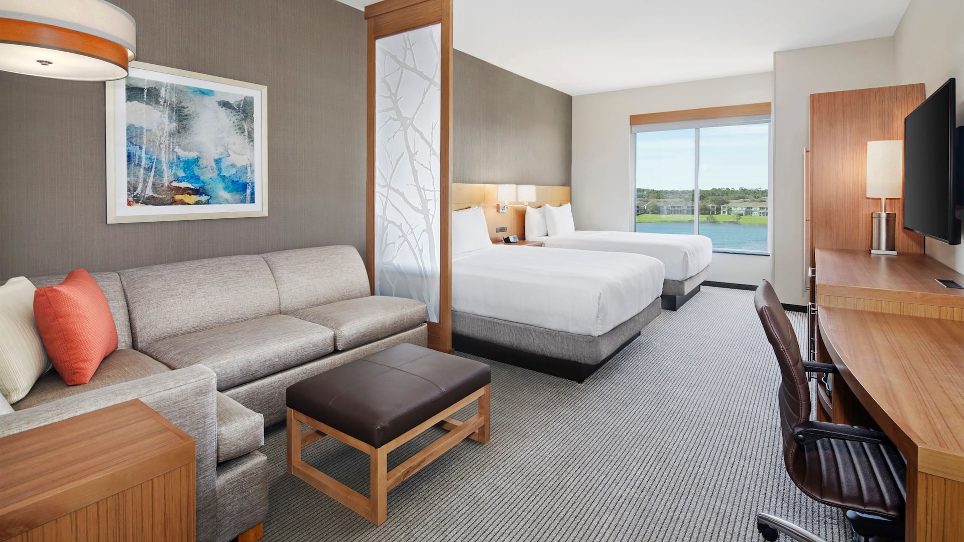 Hyatt Place Jacksonville / St. Johns Town Center Two Queen Guestroom