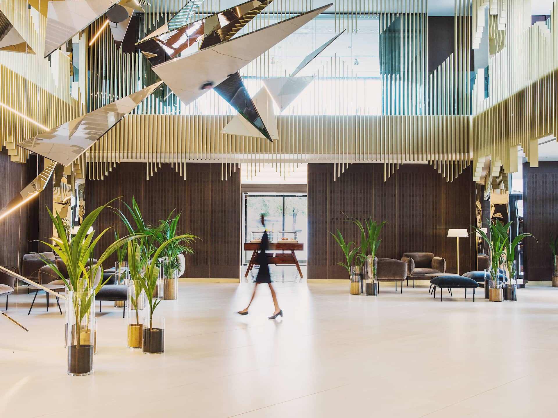 Grand Hyatt Barcelona Lobby
