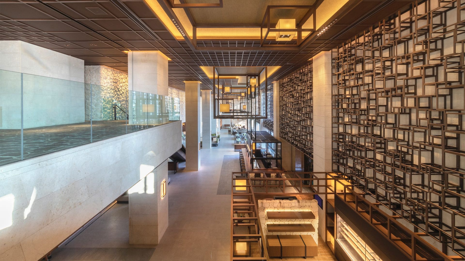 Hyatt Regency Seragaki Island, Okinawa Lobby Overview