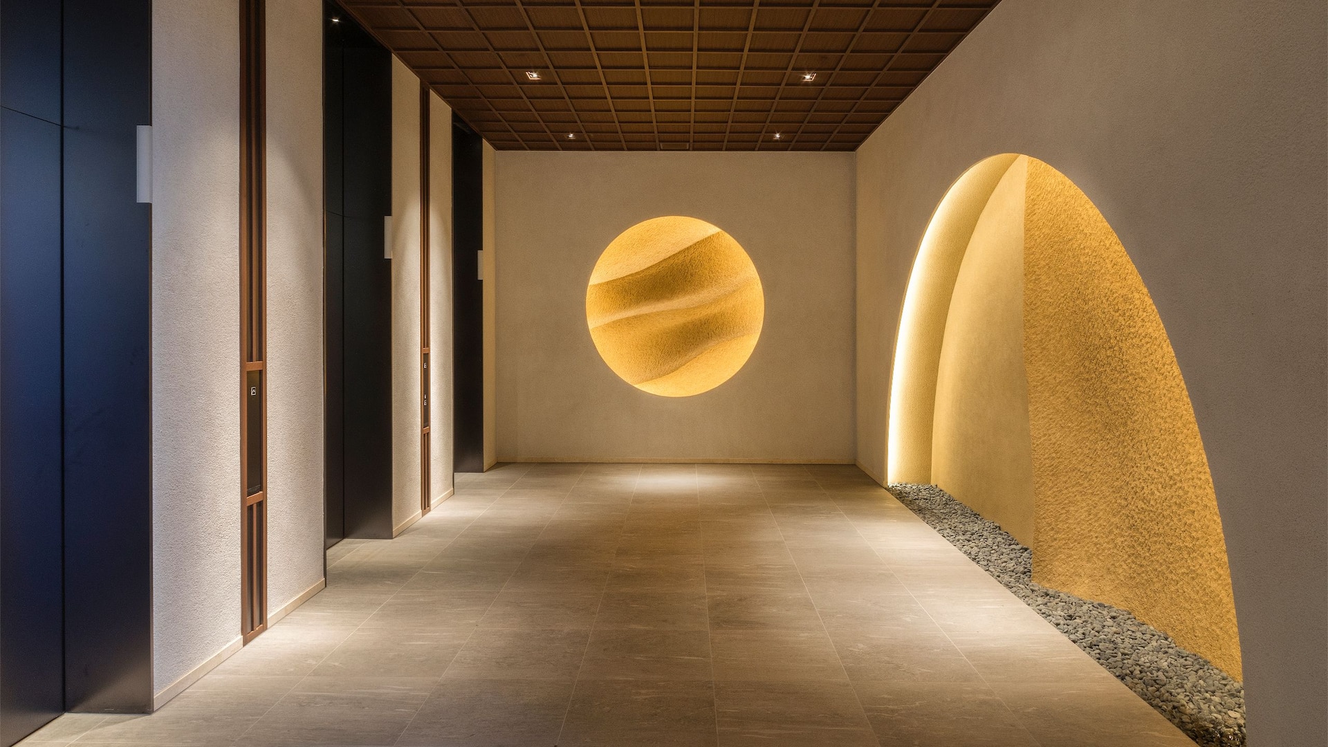 Hyatt Regency Seragaki Island, Okinawa Elevator Hall