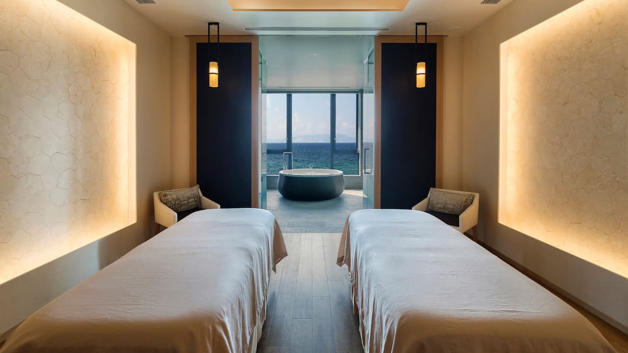 Hyatt Regency Seragaki Island Okinawa spa HANARI