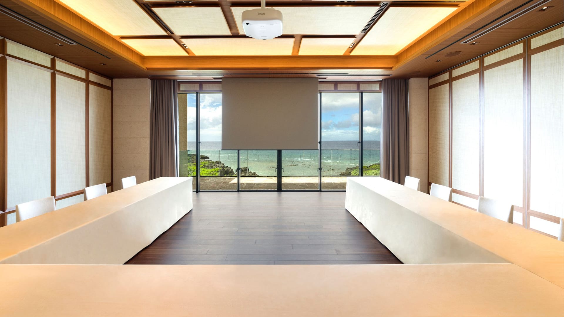 3 of 3 Hyatt Regency Seragaki Island, Okinawa Event Ocean Meeting Ushape