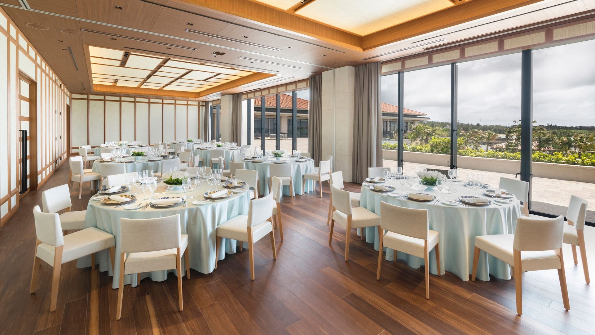 Hyatt Regency Seragaki Island, Okinawa Event Terrace Setup