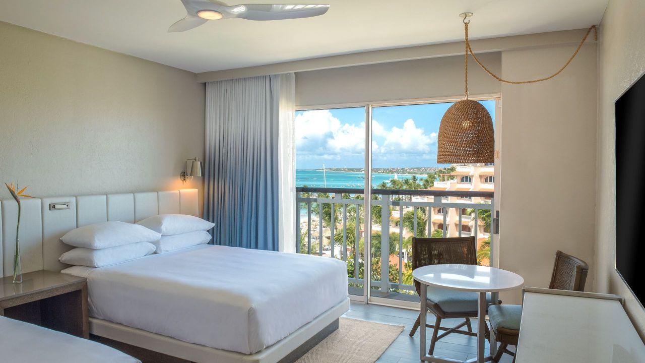 Newly Enhanced Rooms and Suites in Palm Beach, Aruba