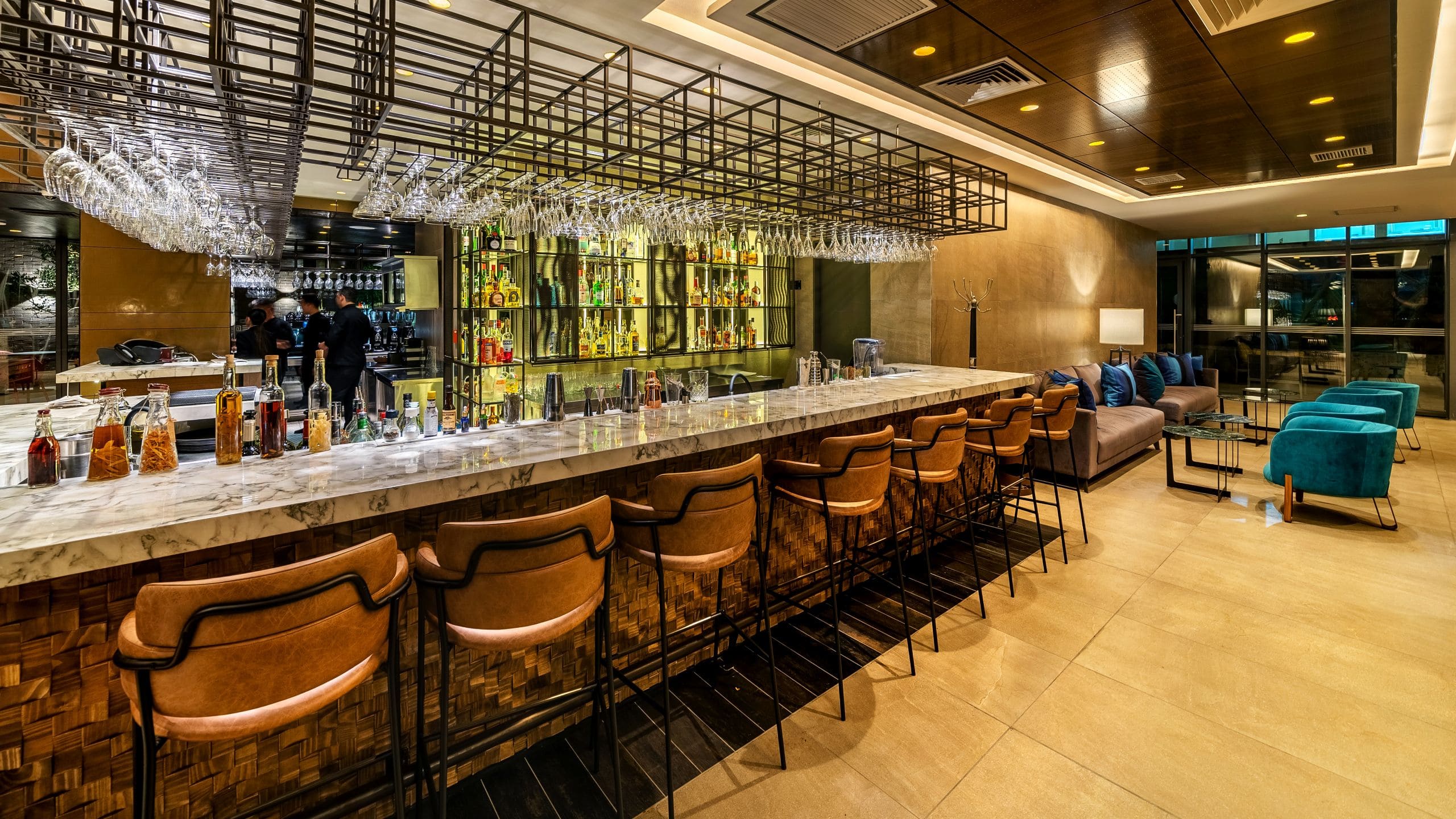1 de 1 Hyatt Centric Las Condes Santiago Bar Seating