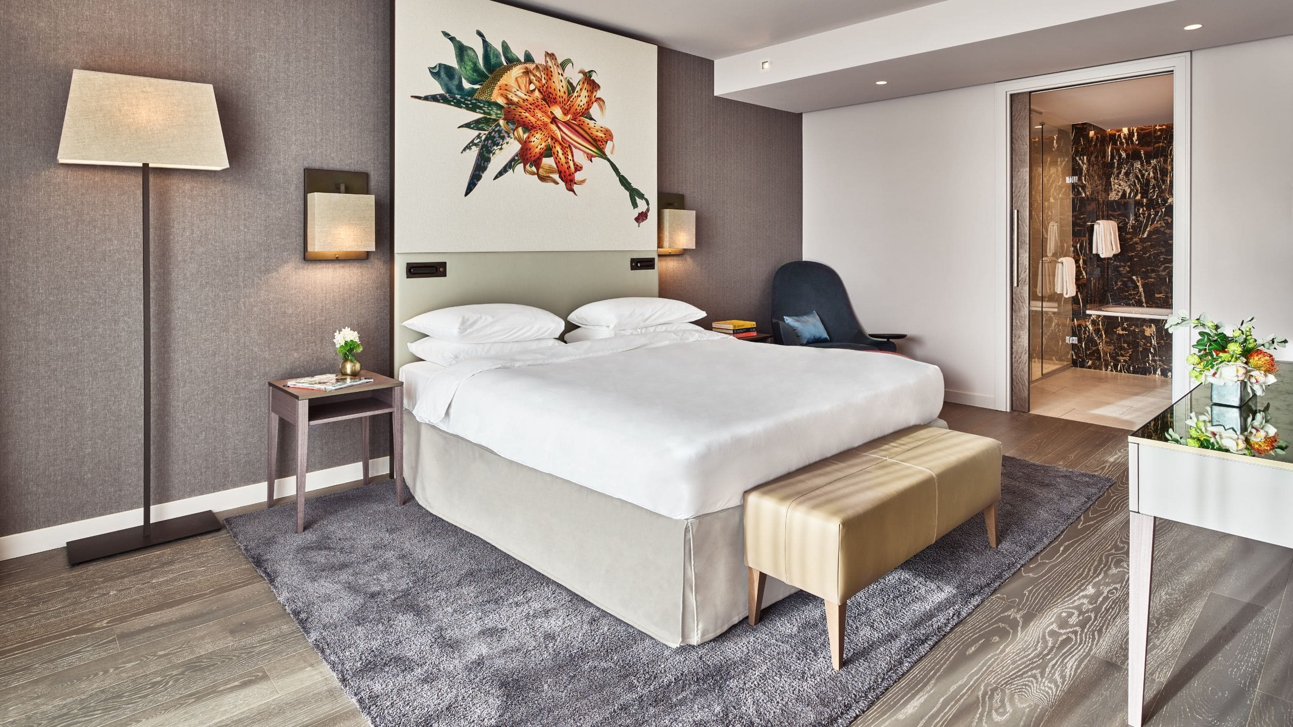 Hyatt Regency Amsterdam AMBA Suite Bedroom