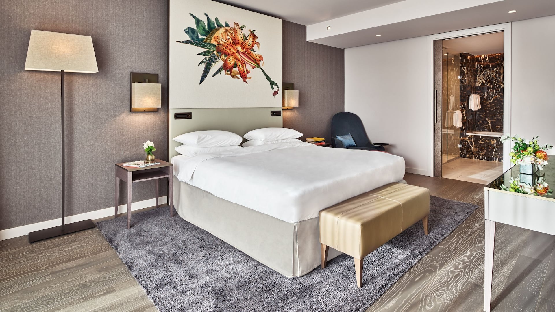 Hyatt Regency Amsterdam AMBA Suite Bedroom