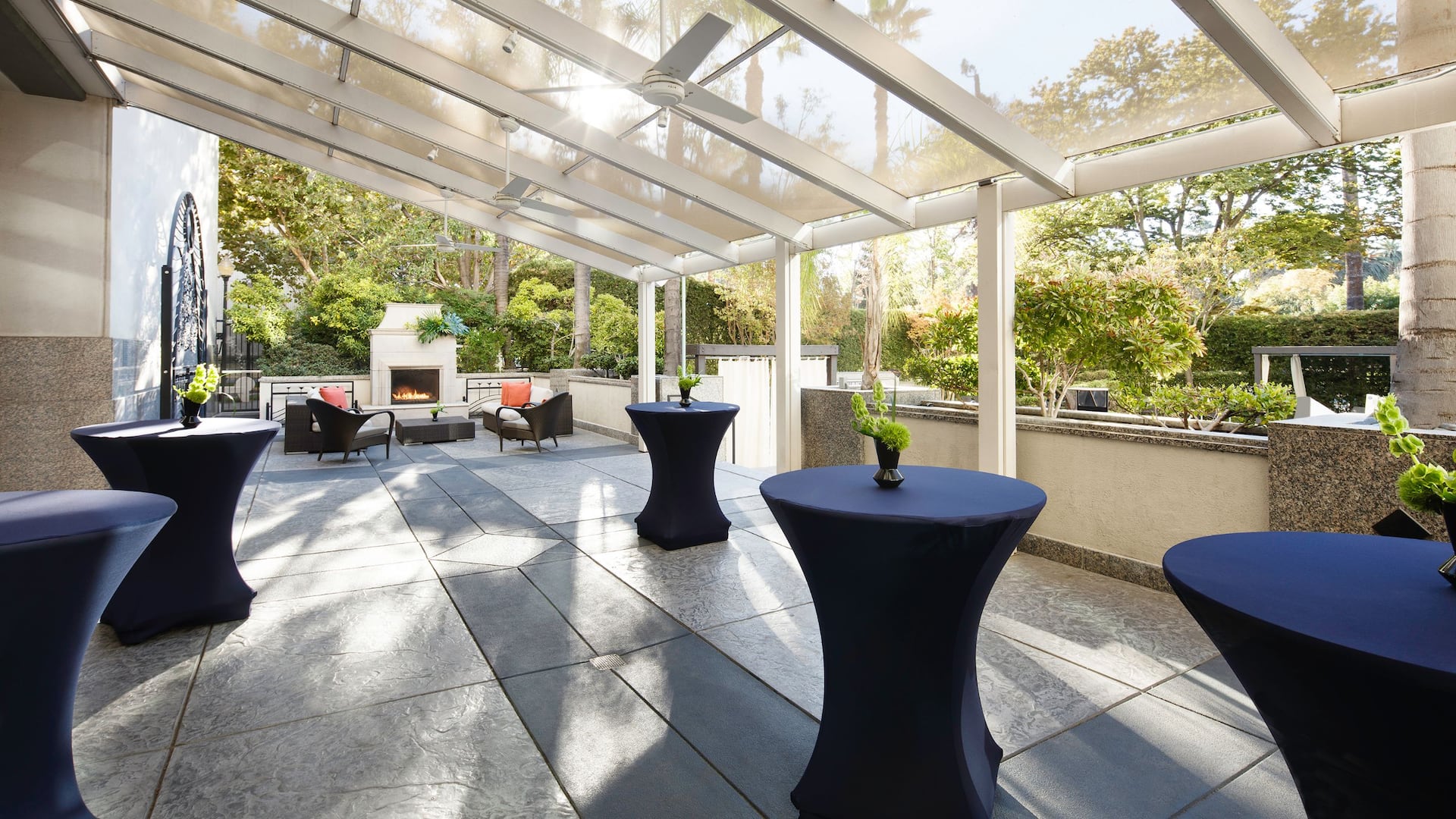 Hyatt Regency Sacramento Upper Pool Deck Reception