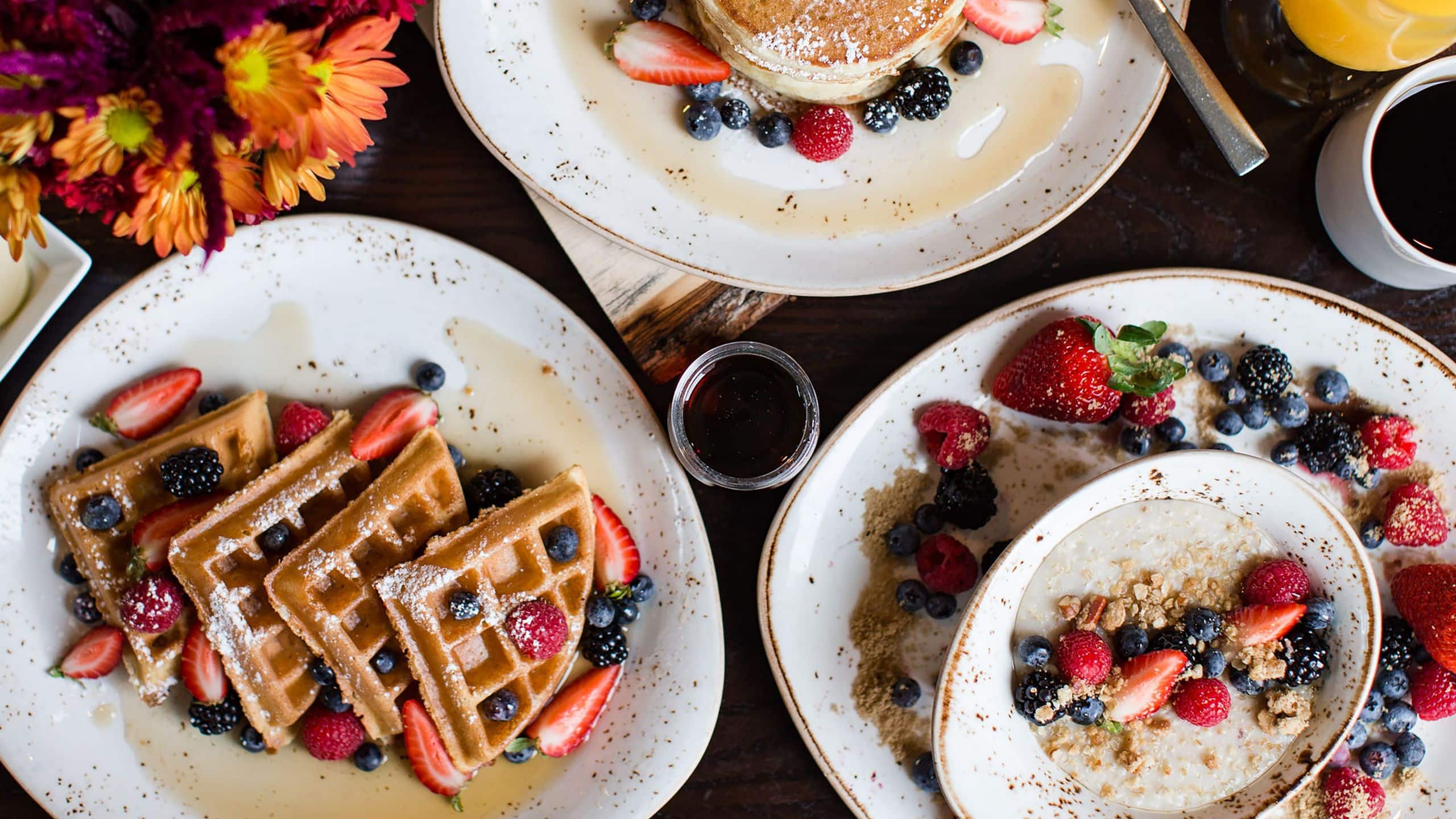 Hyatt Regency Bellevue on Seattle's Eastside Eques Breakfast Dishes
