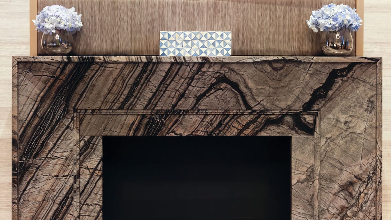 Marble Fire Place