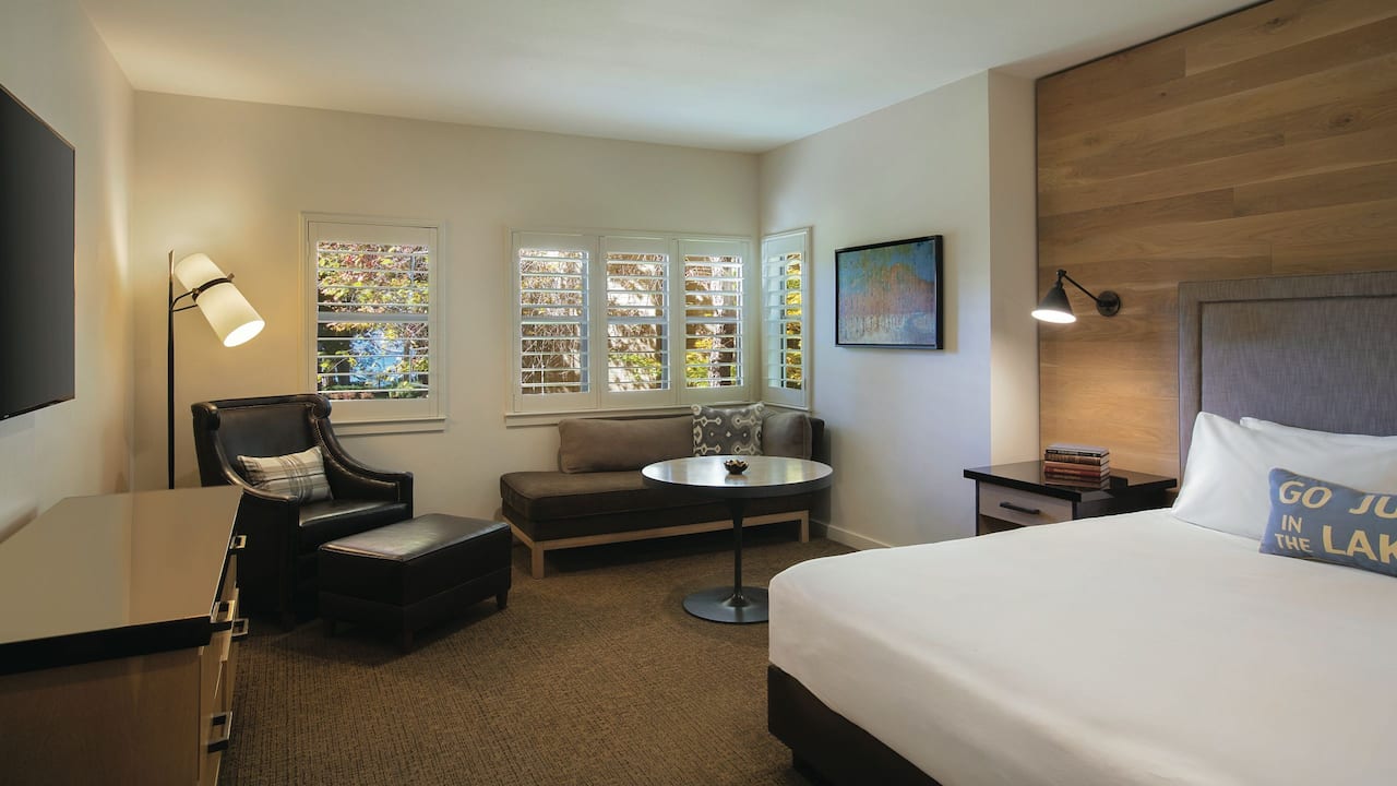 Hyatt Regency Lake Tahoe Resort Spa and Casino Cottage Lower King Bedroom