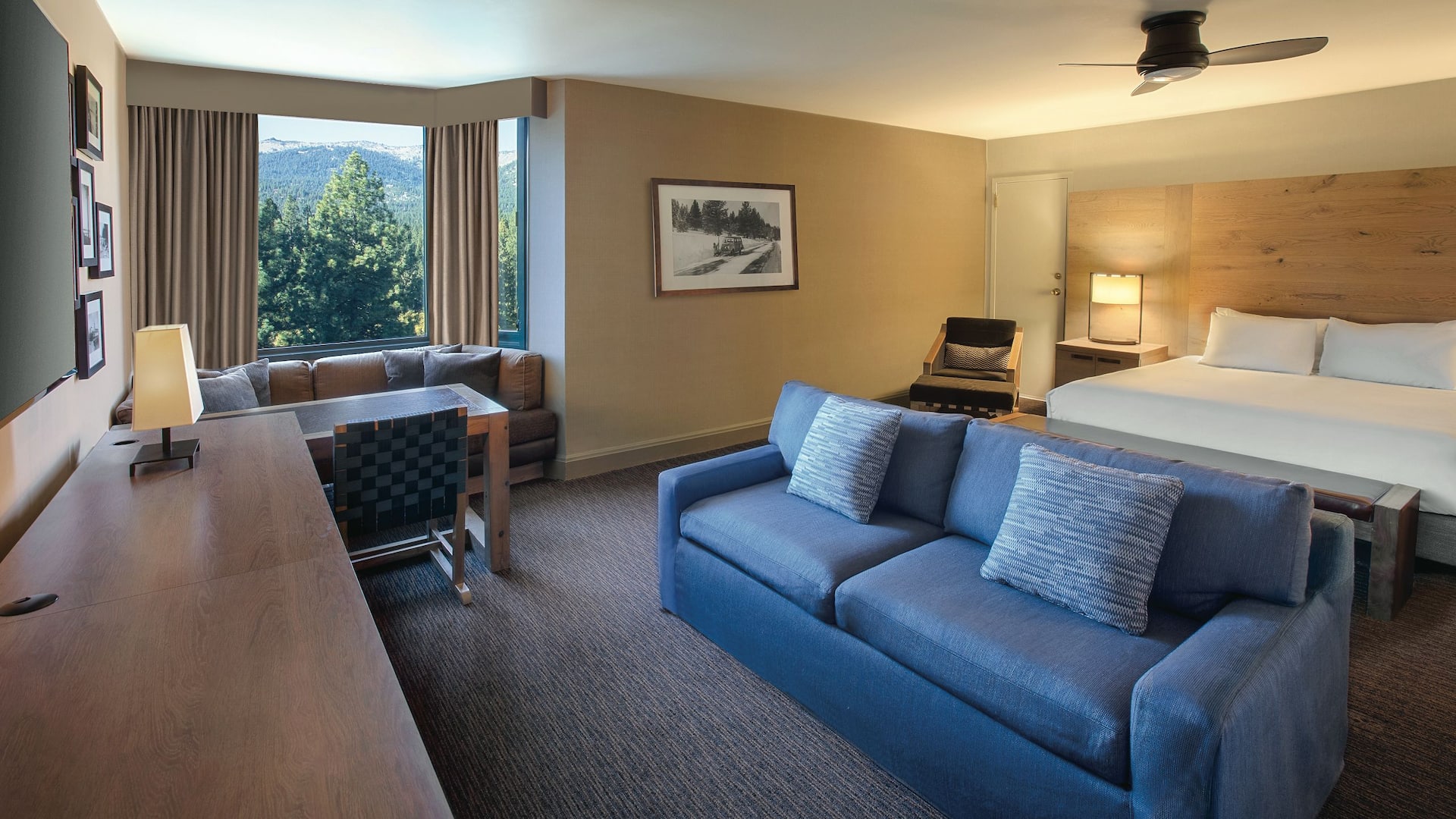 1 de 2 Hyatt Regency Lake Tahoe Resort, Spa and Casino 1 King Sofa Bed