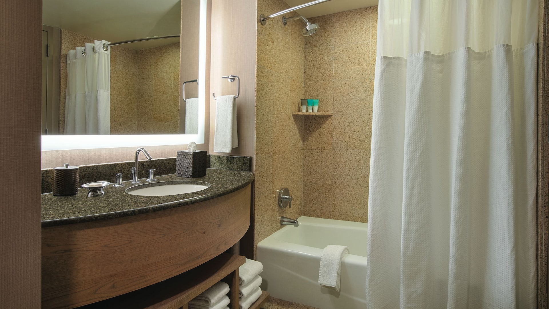 3 de 3 Hyatt Regency Lake Tahoe Resort, Spa and Casino Standard Bathroom