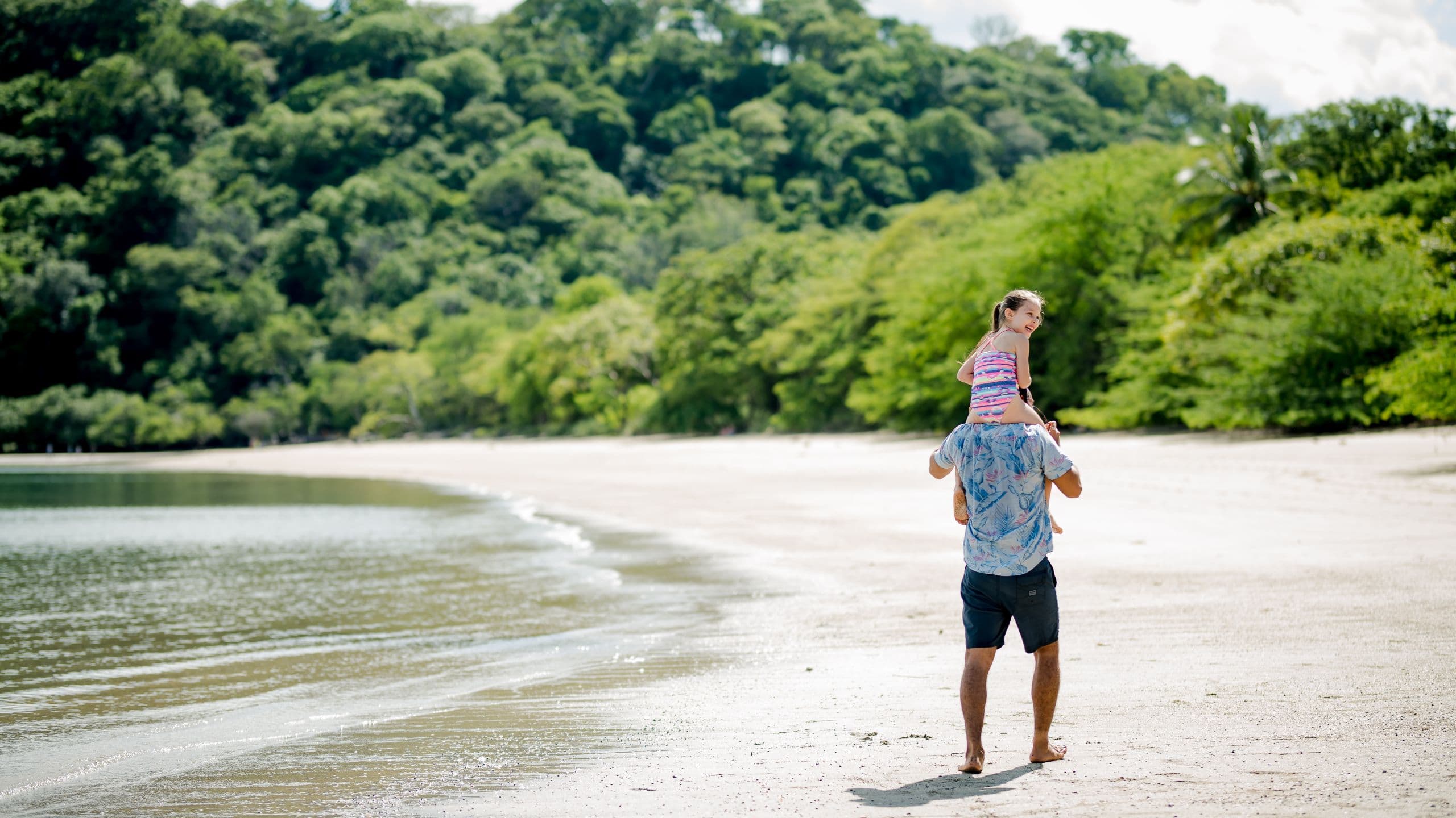 Andaz Costa Rica Resort at Peninsula Papagayo Beach House Father and Daughter