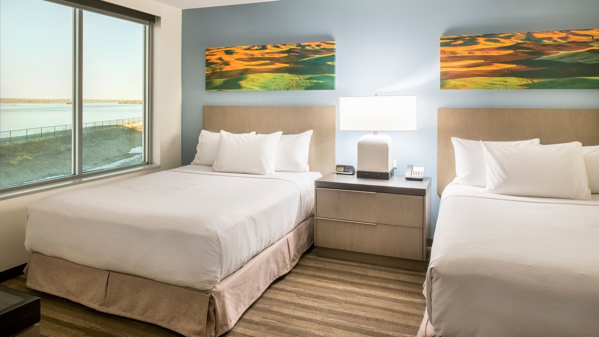 Hyatt House East Moline / Quad Cities Double Queen Accessible Guestroom