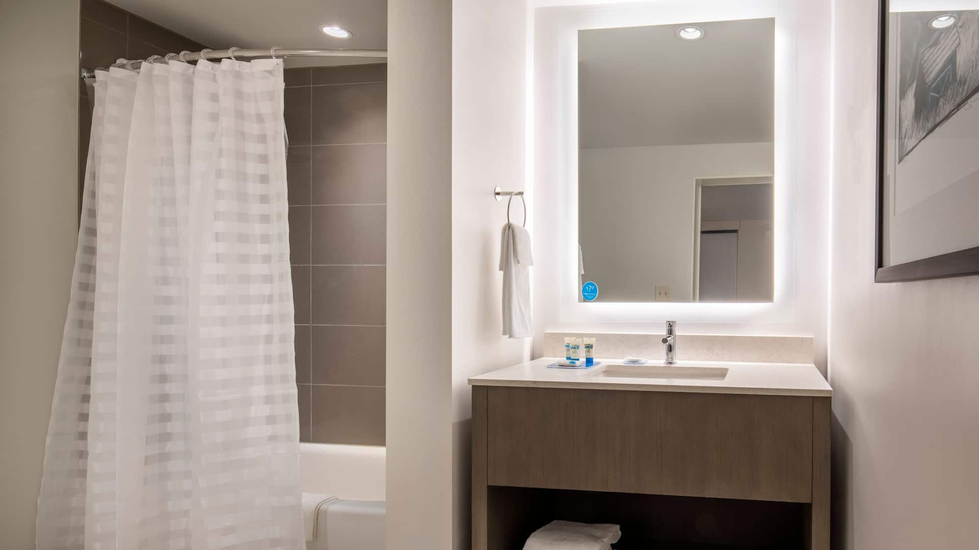 2 из 3 Hyatt House East Moline / Quad Cities Accessible Bathroom