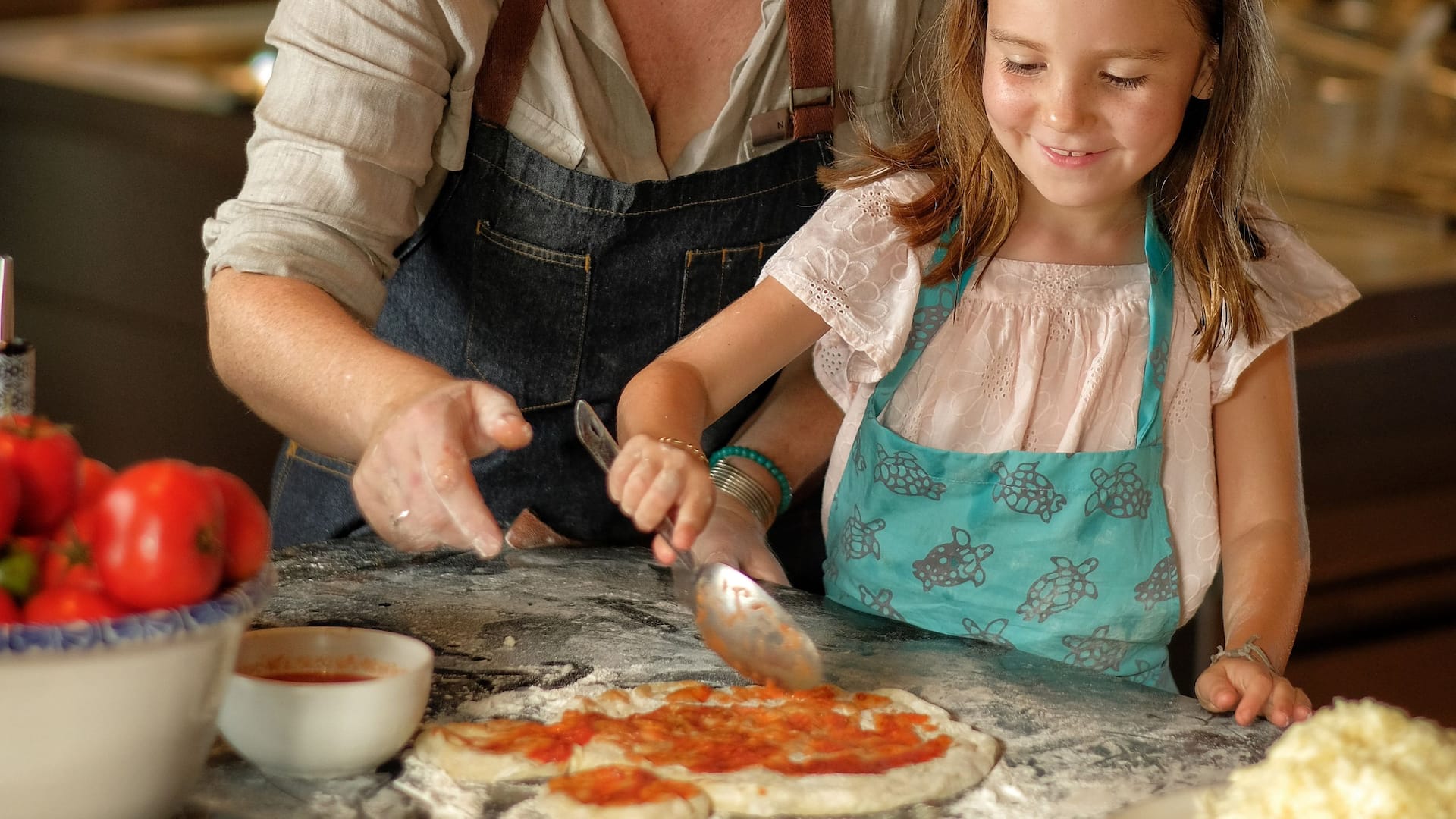 Hyatt Regency Bali Mickey Mouse Pizza