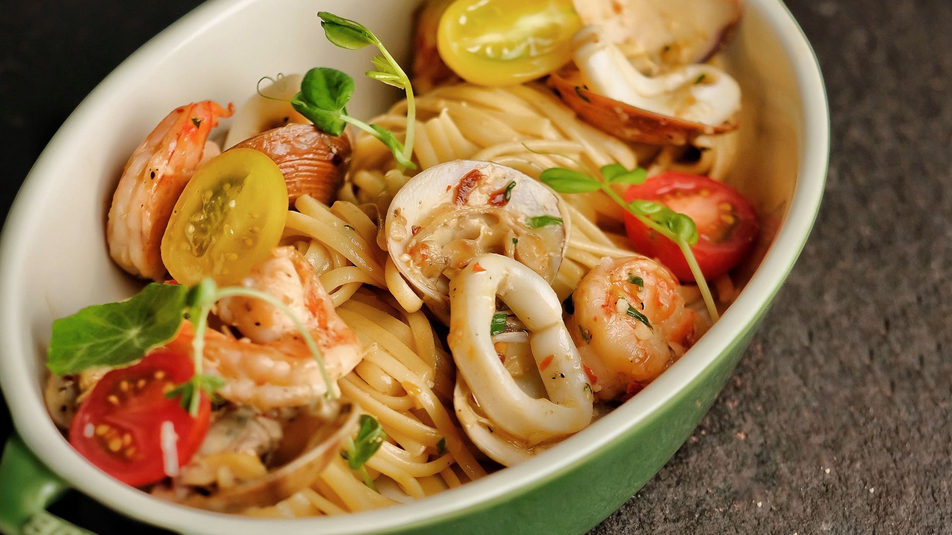Hyatt Regency Bali Seafood Pasta