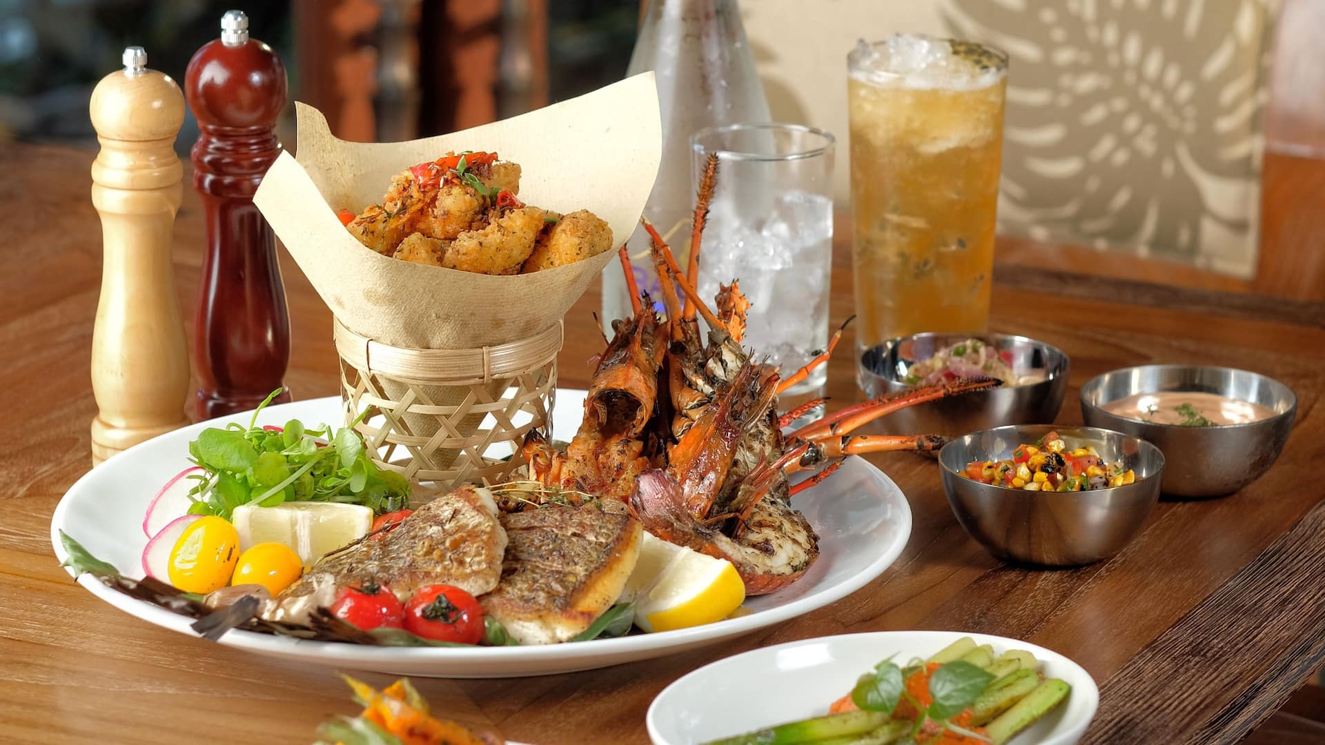 Hyatt Regency Bali Omang Omang Seafood Platter
