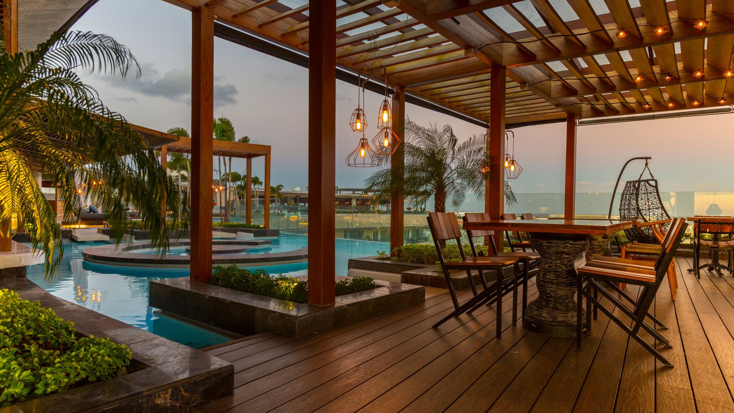 Hyatt Centric Playa del Carmen Restaurant Umi Urban Kitchen Deck