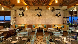 Thompson Playa del Carmen Main House Restaurant Rooftop Booths