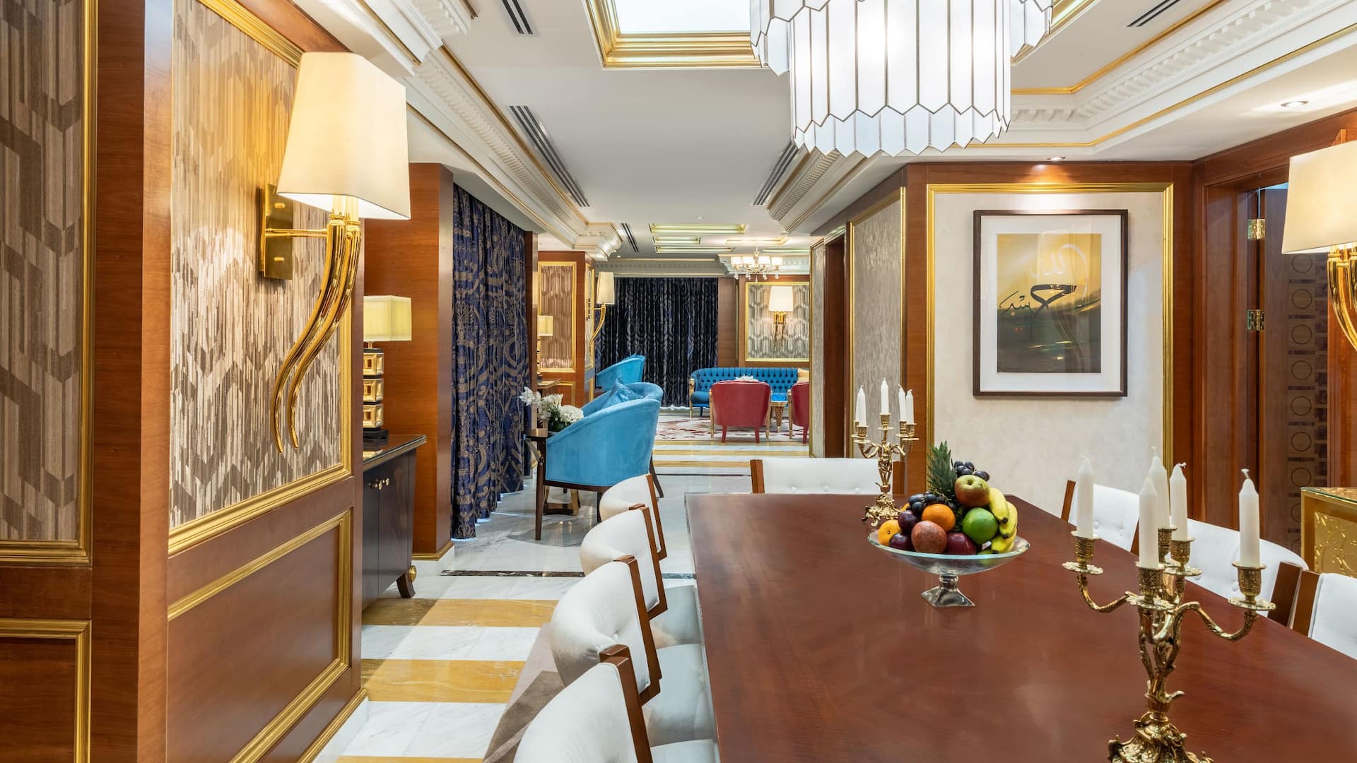 Jabal Omar Hyatt Regency Makkah Penthouse Living Area