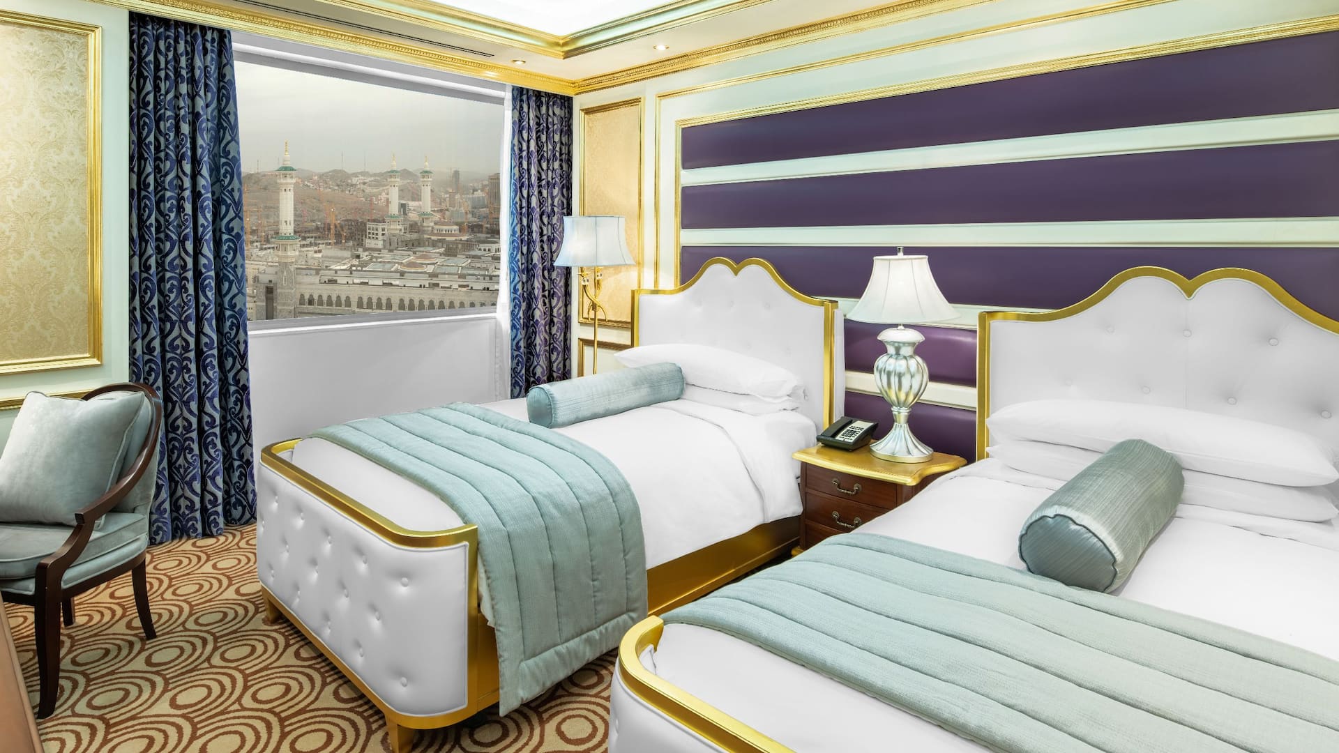 Jabal Omar Hyatt Regency Makkah Penthouse Twin Bedroom