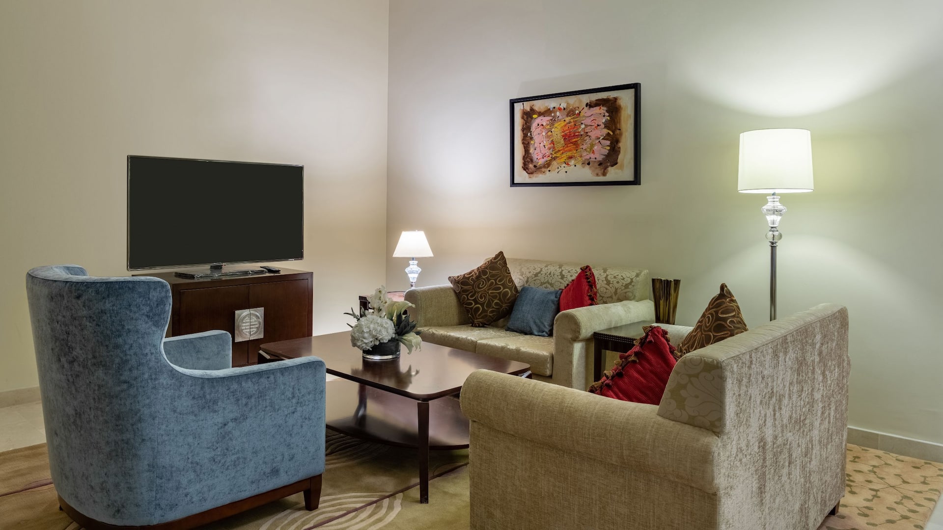 Jabal Omar Hyatt Regency Makkah Villa Living Area