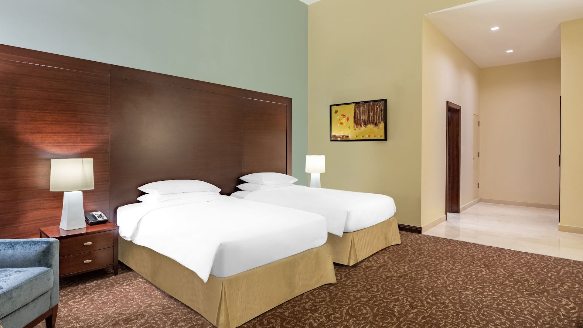 Jabal Omar Hyatt Regency Makkah Villa Twin Bed