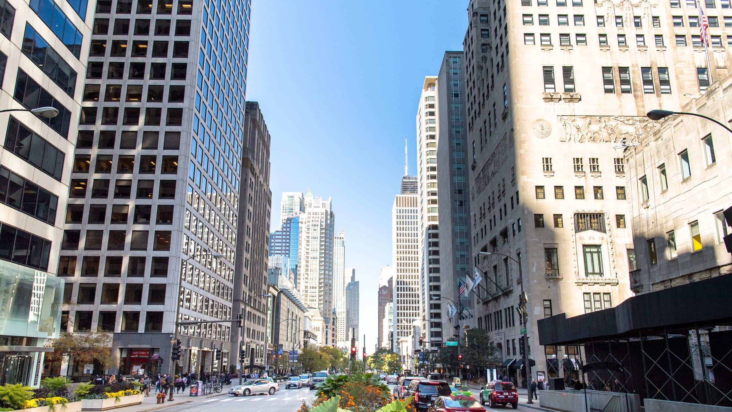 Hyatt Centric Chicago Magnificent Mile Michigan Avenue North View