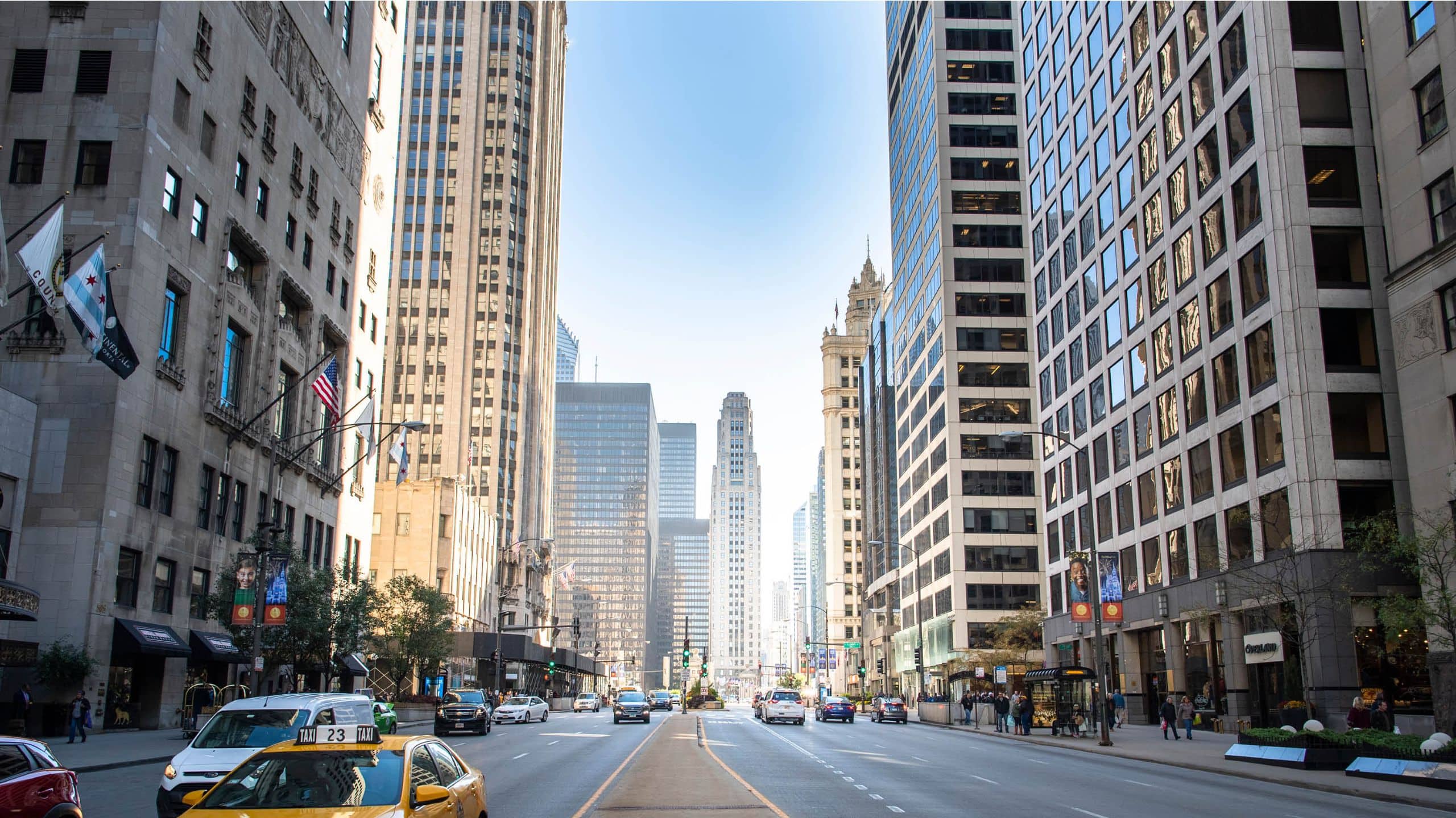 Hyatt Centric Chicago Magnificent Mile Michigan Avenue South View