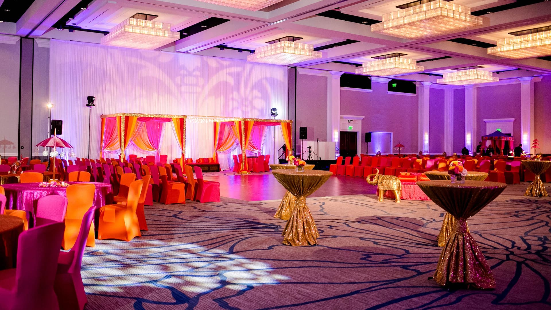 Hyatt Regency Coconut Point Resort and Spa Indian Wedding Reception