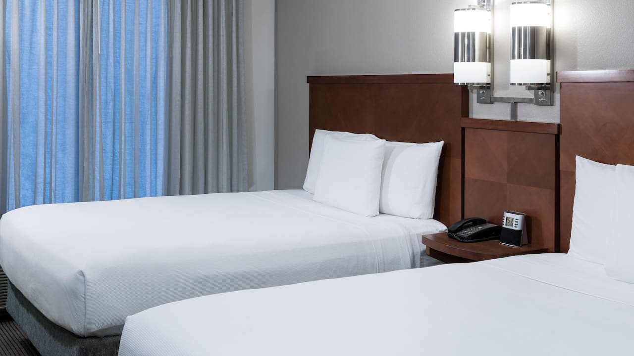 Two Queen Beds with Sofa Bed