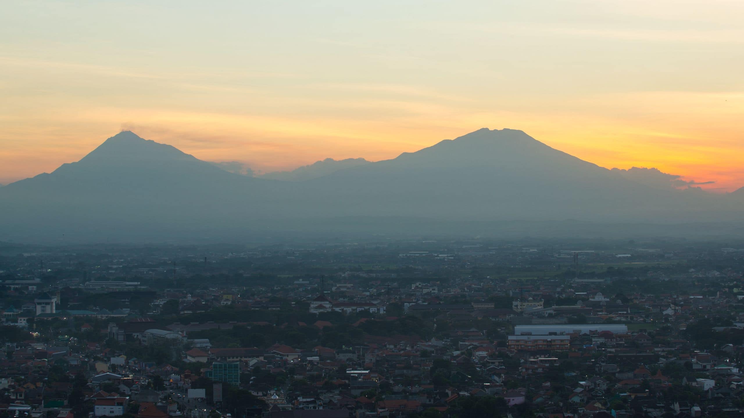 Alila View of Mount Merapi and Mount Merbabu