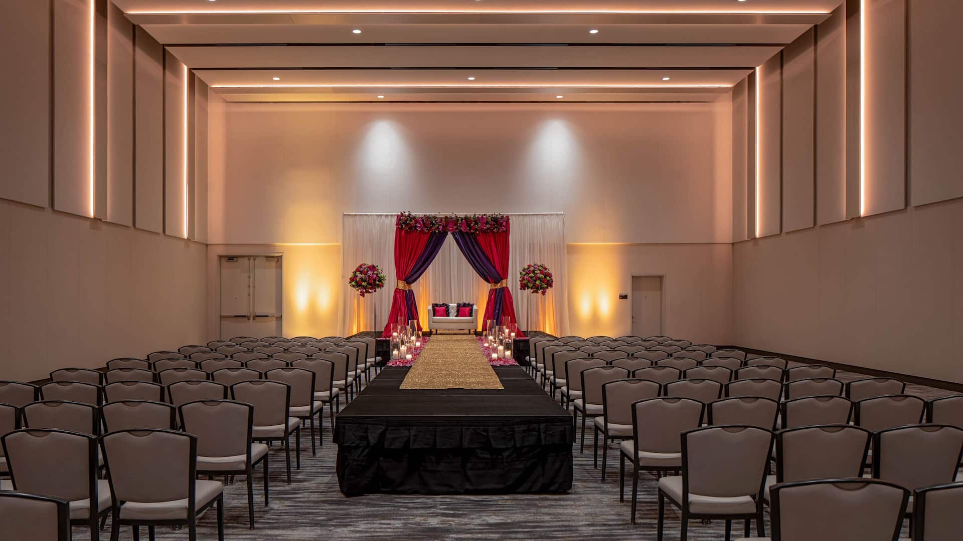 1 of 1 Hyatt Regency Seattle Wedding Setup Front