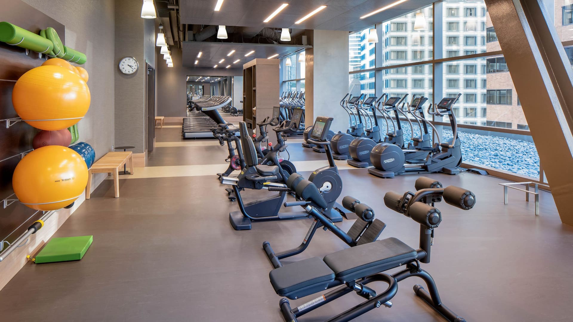 Hyatt Regency Seattle Fitness Stationary Bikes