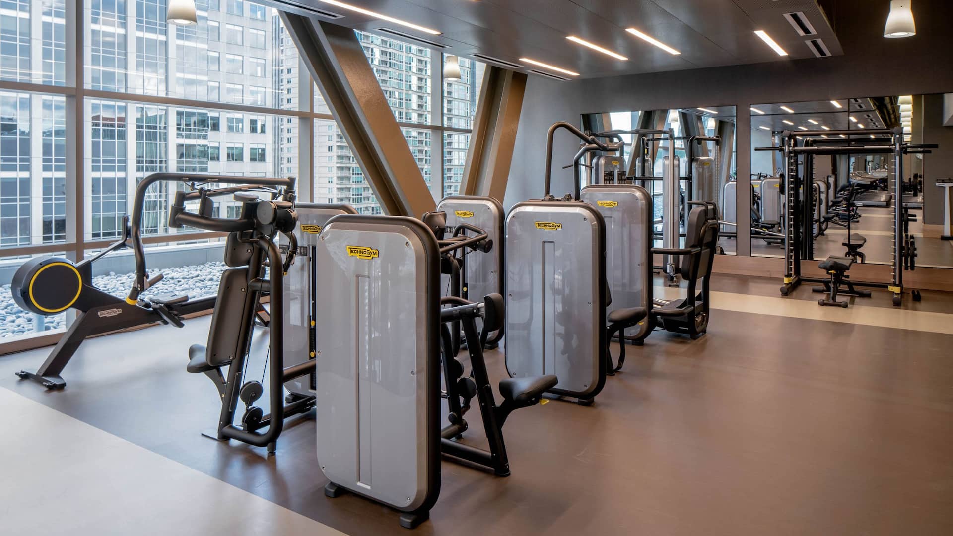 Hyatt Regency Seattle Fitness Weights