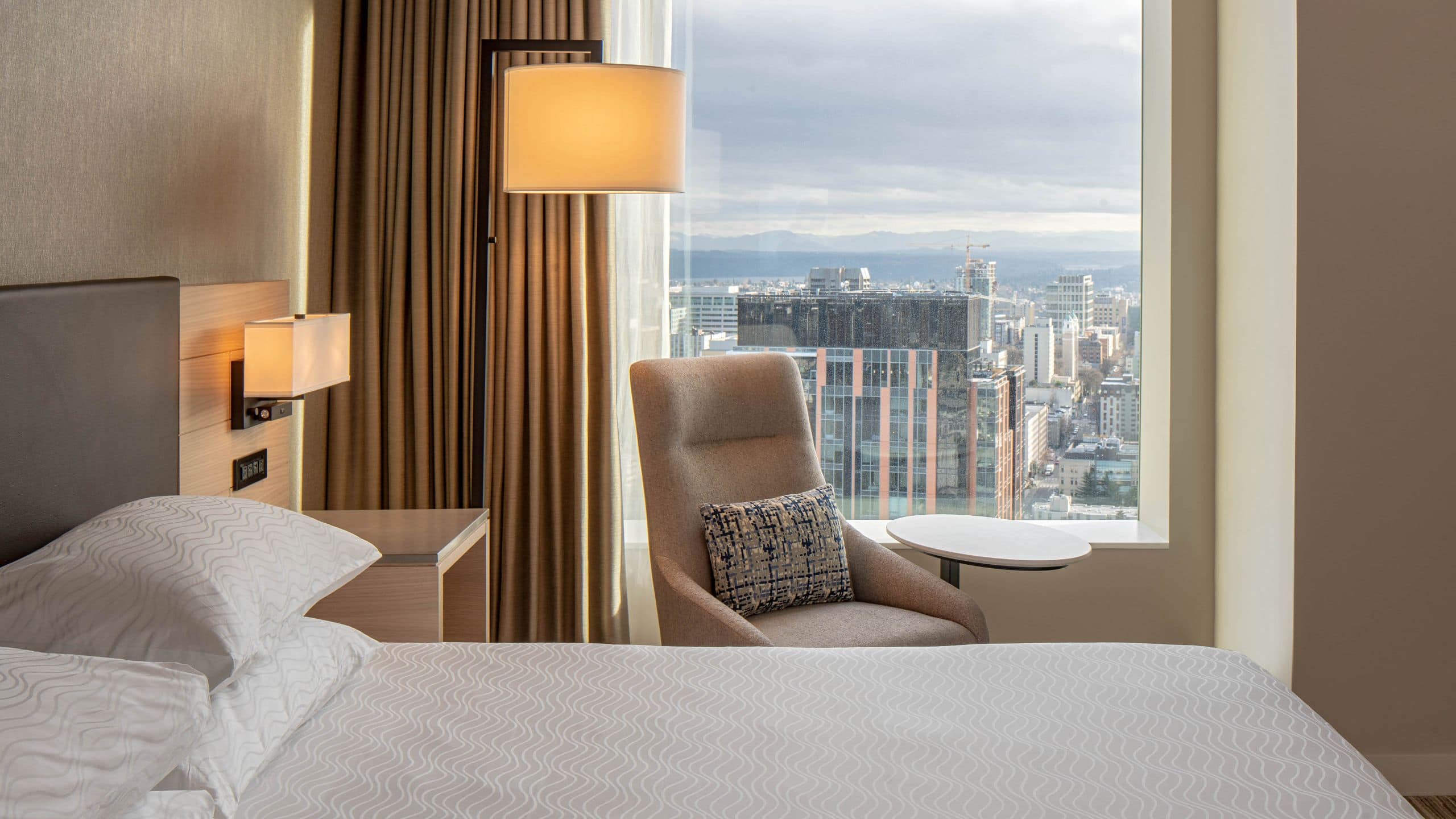 Hyatt Regency Seattle Suite Bedroom