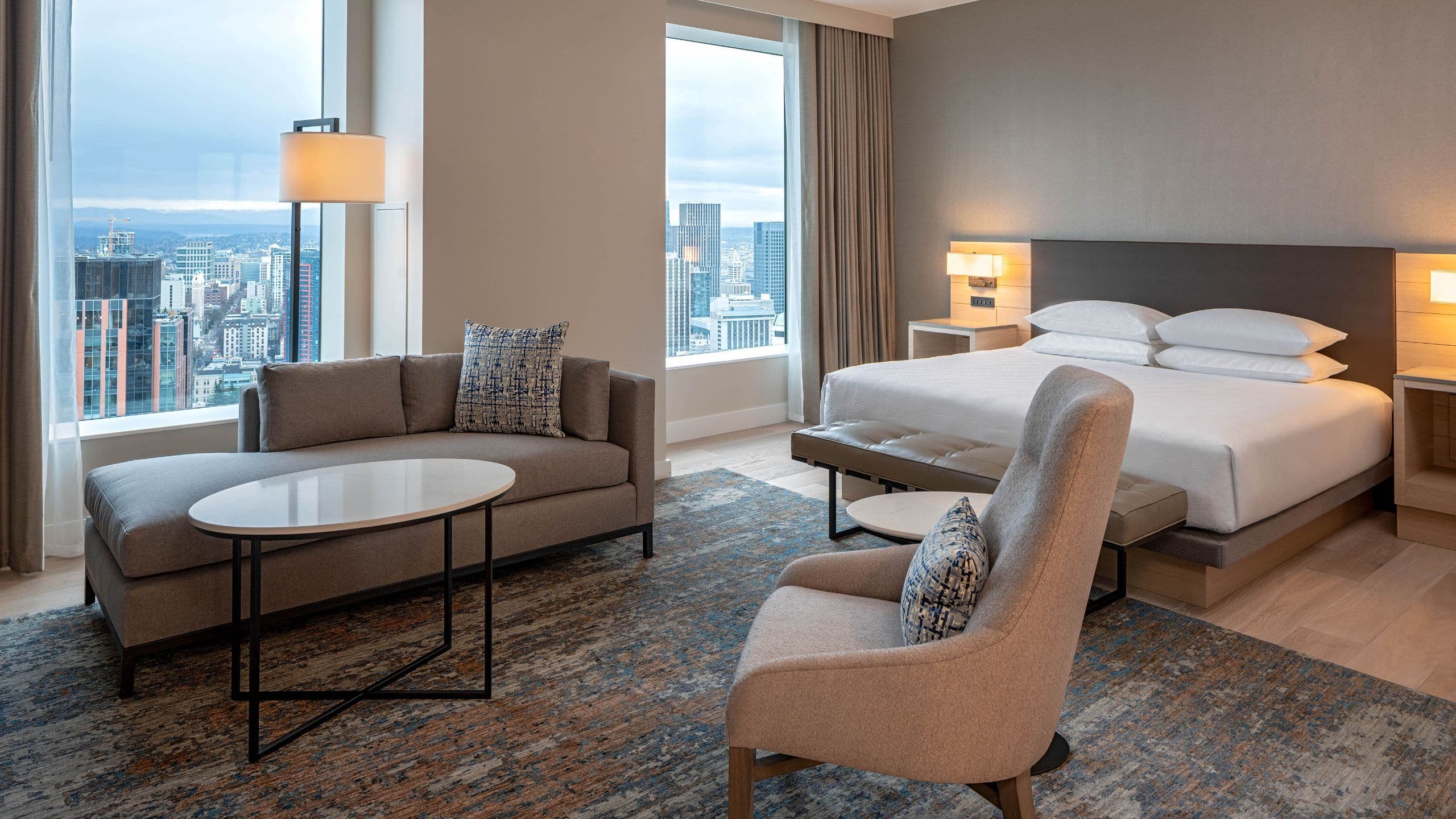 Hyatt Regency Seattle Suite Bedroom Chaise